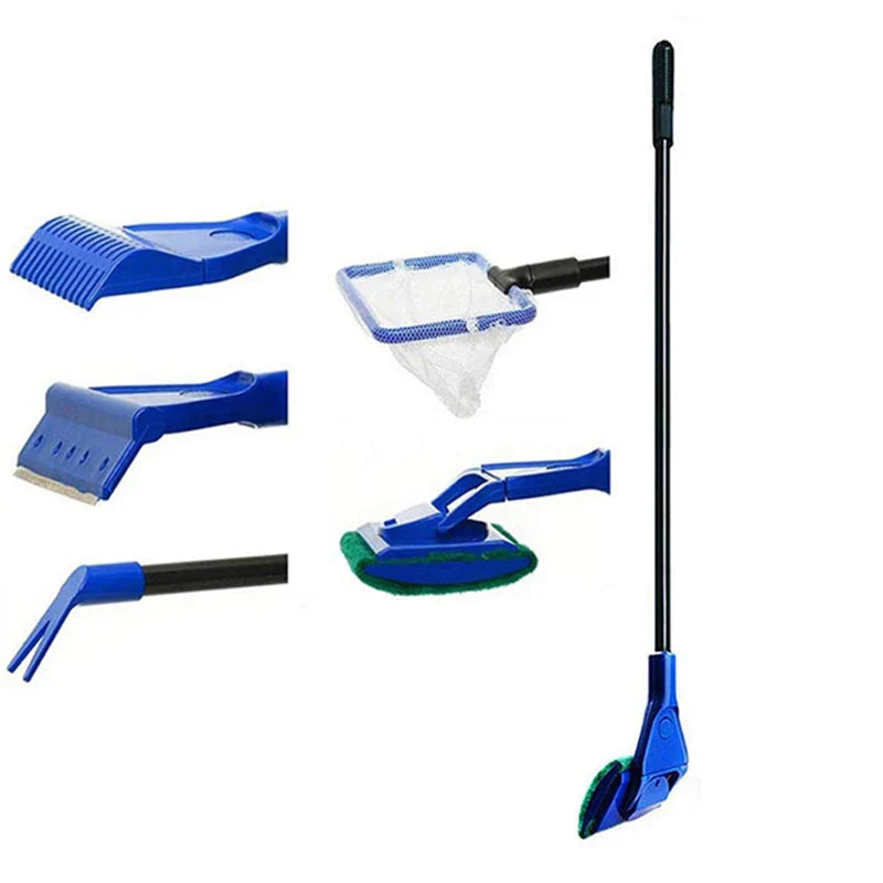 5 in 1 Aquarium Cleaning Tools Fish Tank