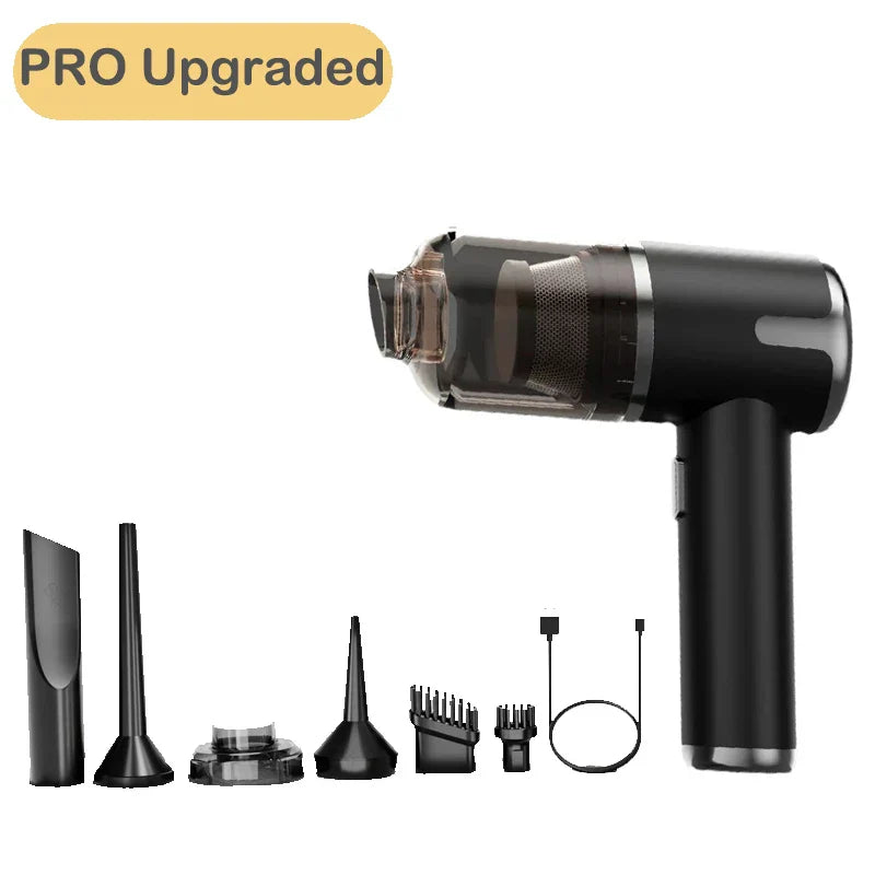 Small Rechargeable Wireless Air Duster Powerful wetdry Vacuum