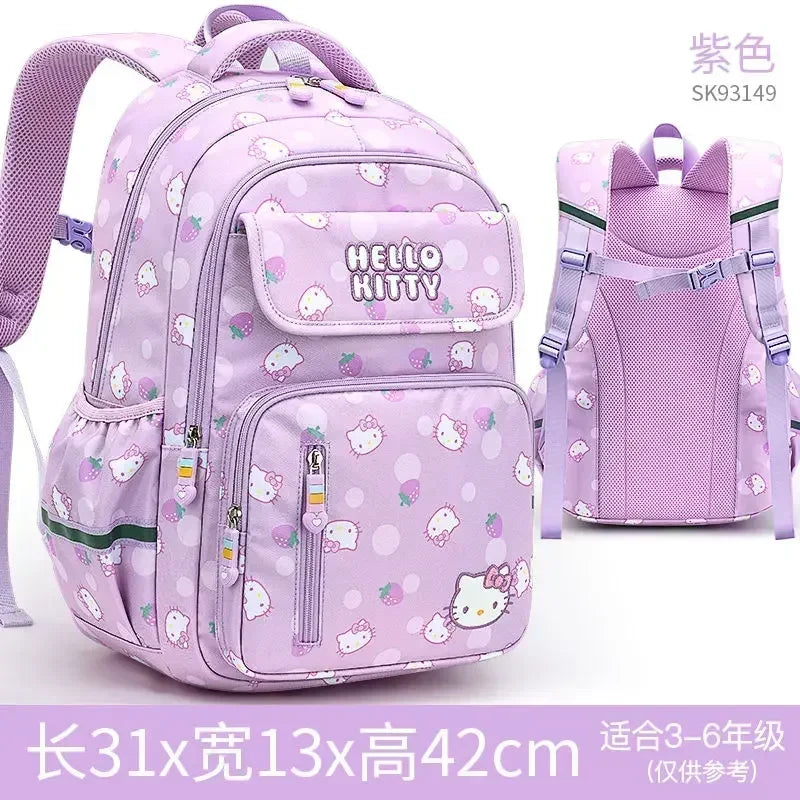 Sanrio Hello Kitty Backpack Mochilas Aestihic Kuromi Lightweight