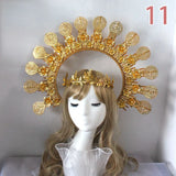 Baroque Headband DIY Material Gothic Lolita Crown Headband