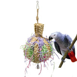 Parrot Shredder Toy Dry Anti-biting Parrot Cage Foraging