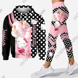 2024 Disney Hello Kitty 3D Kitty Cat Hoodie