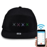 Unisex Baseball Cap USB Rechargeable Bluetooth APP Programmable
