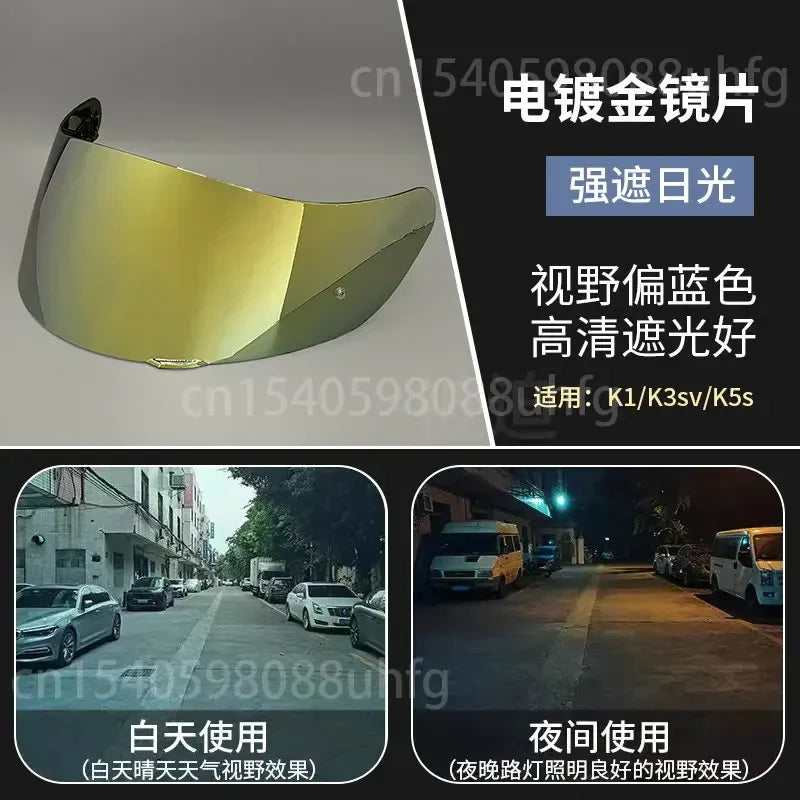Motorcycle Helmet Visor for K1 K3SV K5 Moto