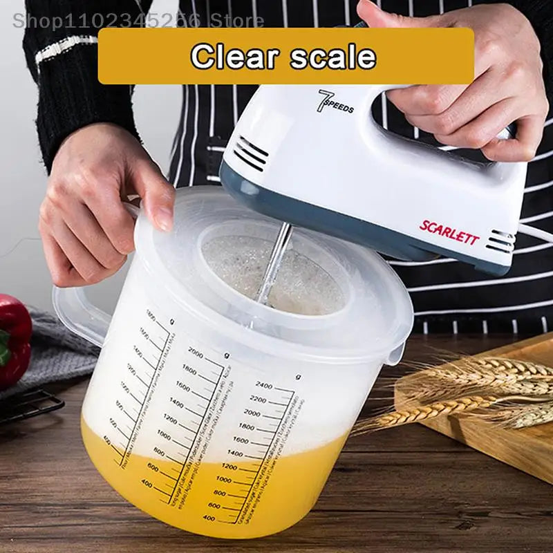 1Pc 2.5L Large Capacity Baking Measuring Cup Scale