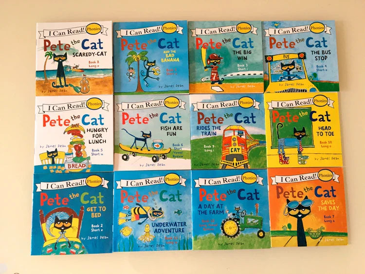 I Can Read Phonics 12 Books/Set English Story