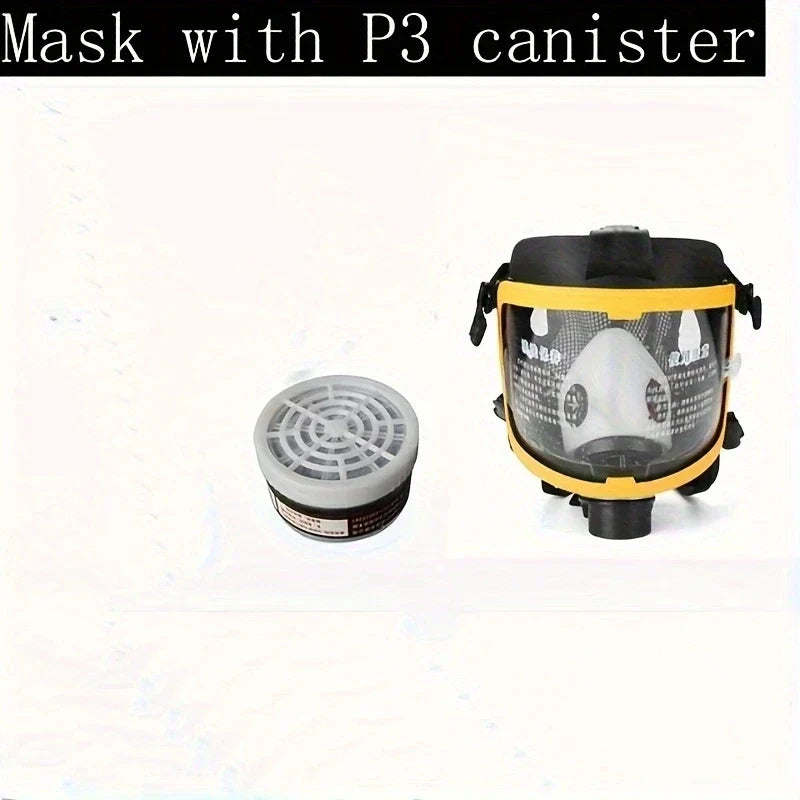 Gas mask, spray paint, chemical formaldehyde, ammonia gas