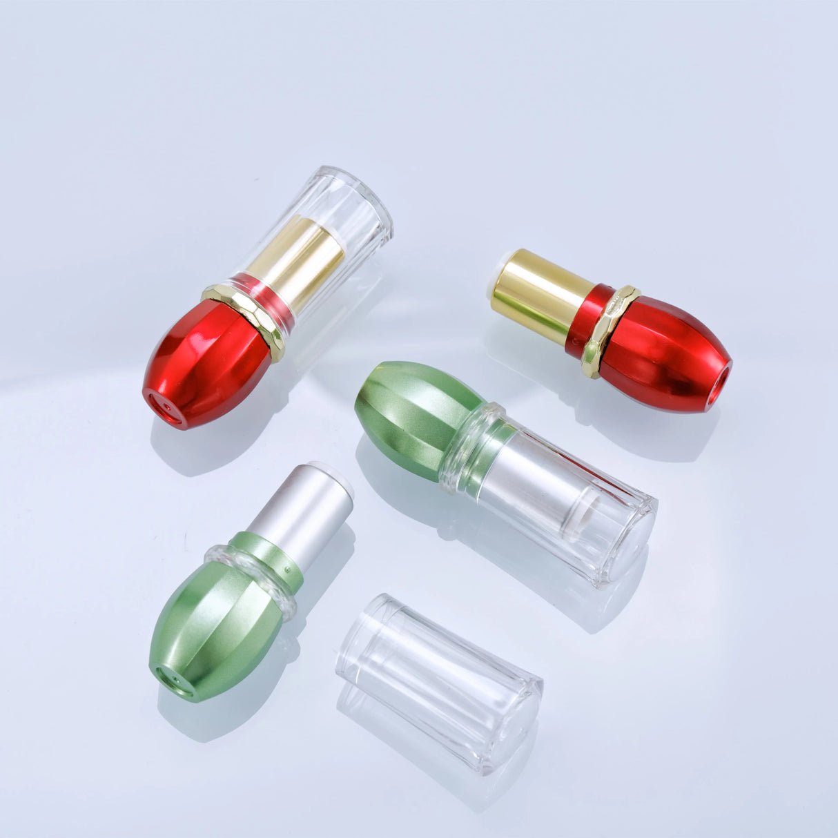 12.1mm DIY Green Bottle Lipstick Refillable Wholesale Lip