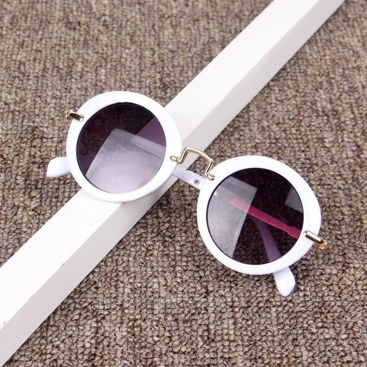 Children s Cute Glasses Retro Fashion Round Lenses