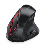 Seenda Vertical Mouse Rechargeable Ergonomic Noiseless Click Bluetooth