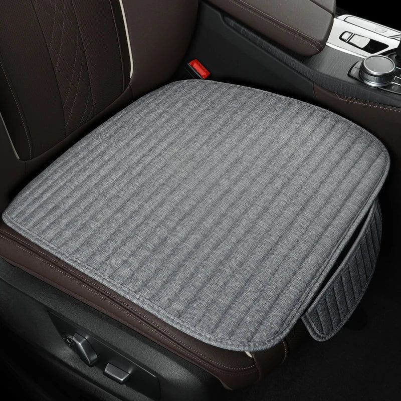 Car Seat Cover Flax Seat Protect Cushion Automobile