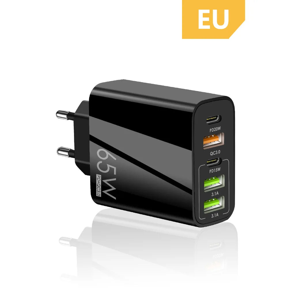 USB C Charger Fast Charging 65W Type C