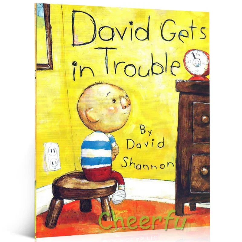 6 Books Set A Diaper David David Children's