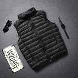 Men's Sleeveless Puffer Jacket 2023 New Autumn Spring