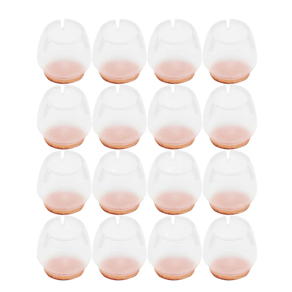 16Pcs 4 Sizes Durable Silicone Table Chair Leg