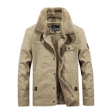 Top Plus Velvet Winter Lamb Coat Men's Winter