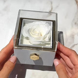 2024 New Valentine Eternal Rose Jewelry Ring Box