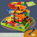 168-336PCS Marble Race Run Blocks Maze Ball Track