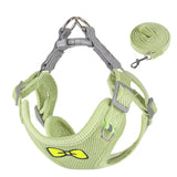 Dog Harness Dog Leash Reflective Puppy Harness Collar