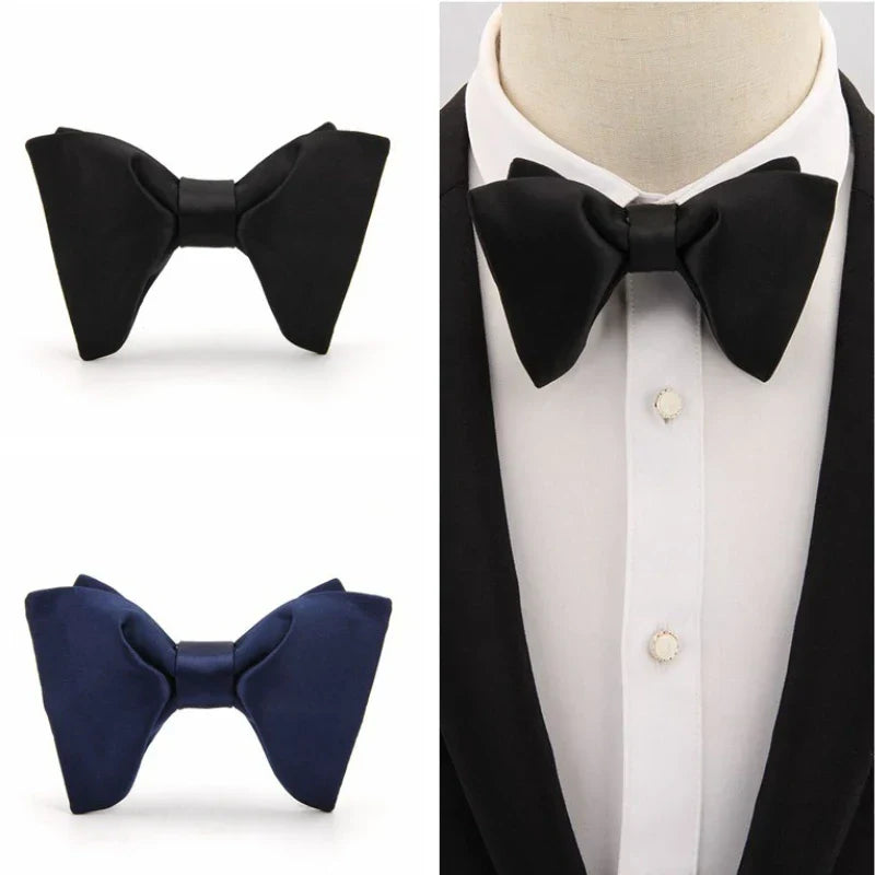 Fashion Solid Color Bow Tie for Men Suit