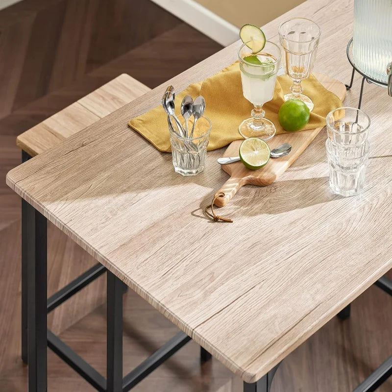 Haotian Bar Set-1 Bar Table and 4 Stools,