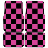 Checkerboard Car Mats Auto Parts Rubber Floor Mats