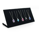 Velvet Necklace Pendant Display Stand Women Jewelry Rack