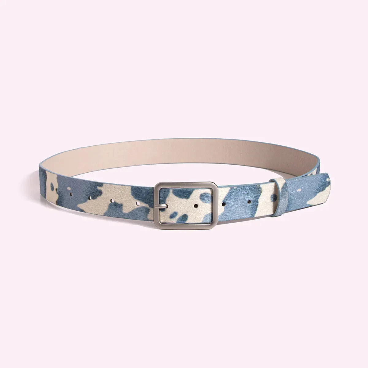 2023 Genuine Leather Women’s Belt with Gold Pin Buckle