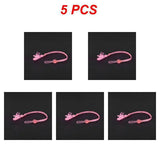 1~10PCS Nipple Anti-falling Chain Elastic Pacifier Clip Baby