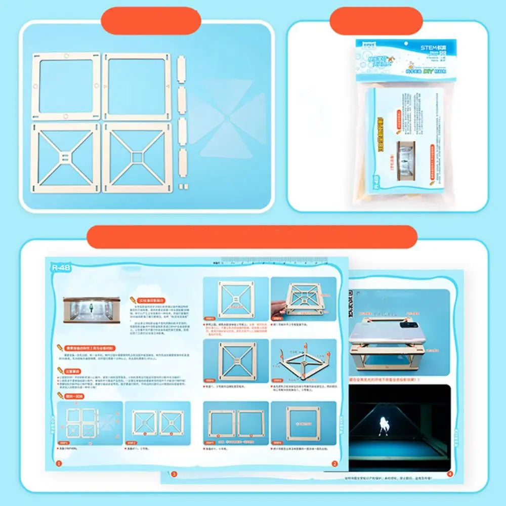 Children's Educational Toy Science Experiment Technology Production Wooden