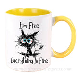 Kitten Cat Coffee Mugs Ceramic Tea Cups Creative