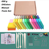 50 Colors Polymer Clay DIY Soft Molding Craft