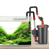 Aquarium Bio External Filter System Bucket Outside Mute
