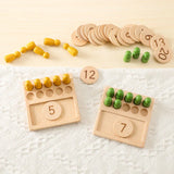 Montessori Counting Board for Girls Boy Tracing Board