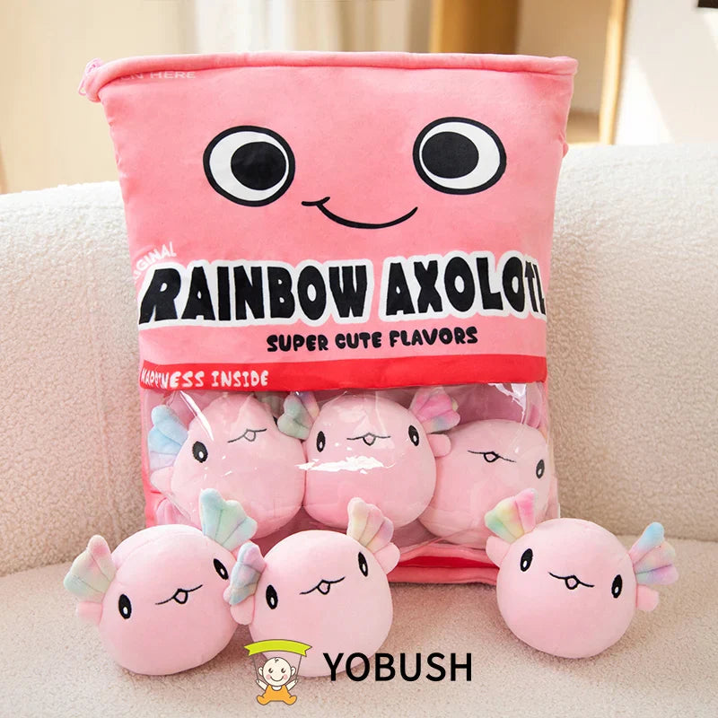 Cartoon Ramen Puff Cookie Bag Bubble Tea Plush