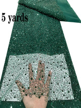 Luxury African Lace Fabric High Quality French Guipure