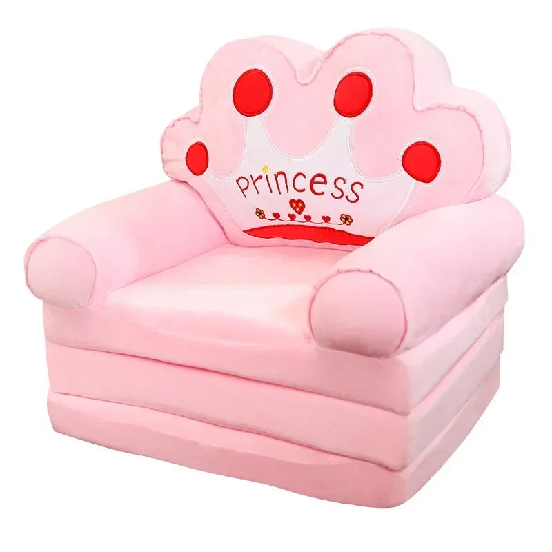 Folding Sofa Creative Cartoon Children Cute Princess Baby