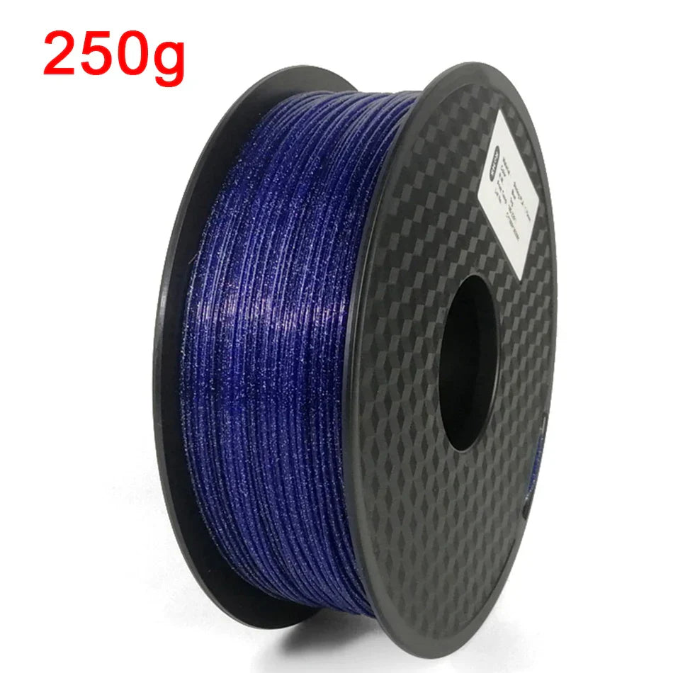 3D Printer Filament PLA 1.75mm Glittering Shining Rainbow