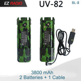 Baofeng UV 82 Battery BL-8 Walkie Talkies Ham