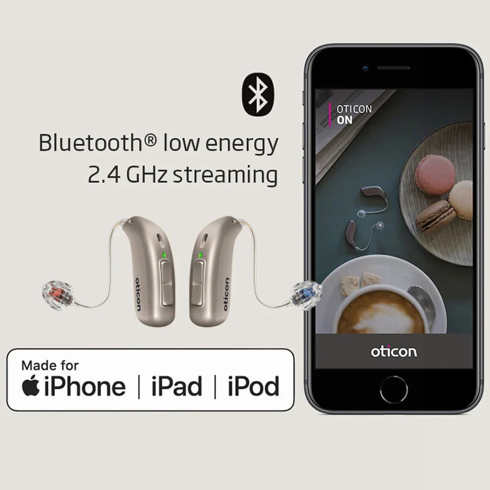 Oticon Ruby2 miniRITE Rechargeable hearing aids 48Channel Programmable