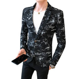 Men Blazer 2024 Spring Fashion High-quality Men Korean