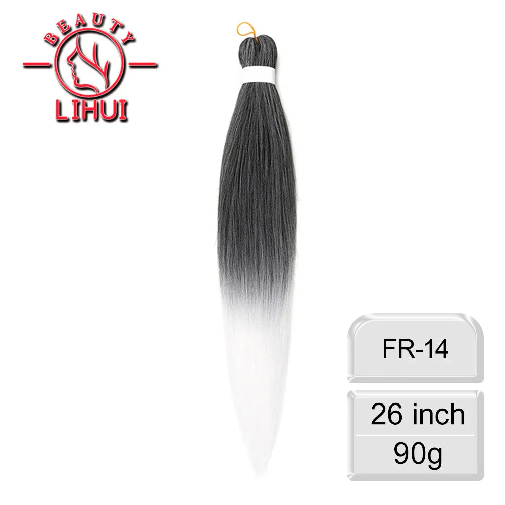 Braiding Hair Pre-stretched Synthetic Jumbo Braiding Hair Extensions