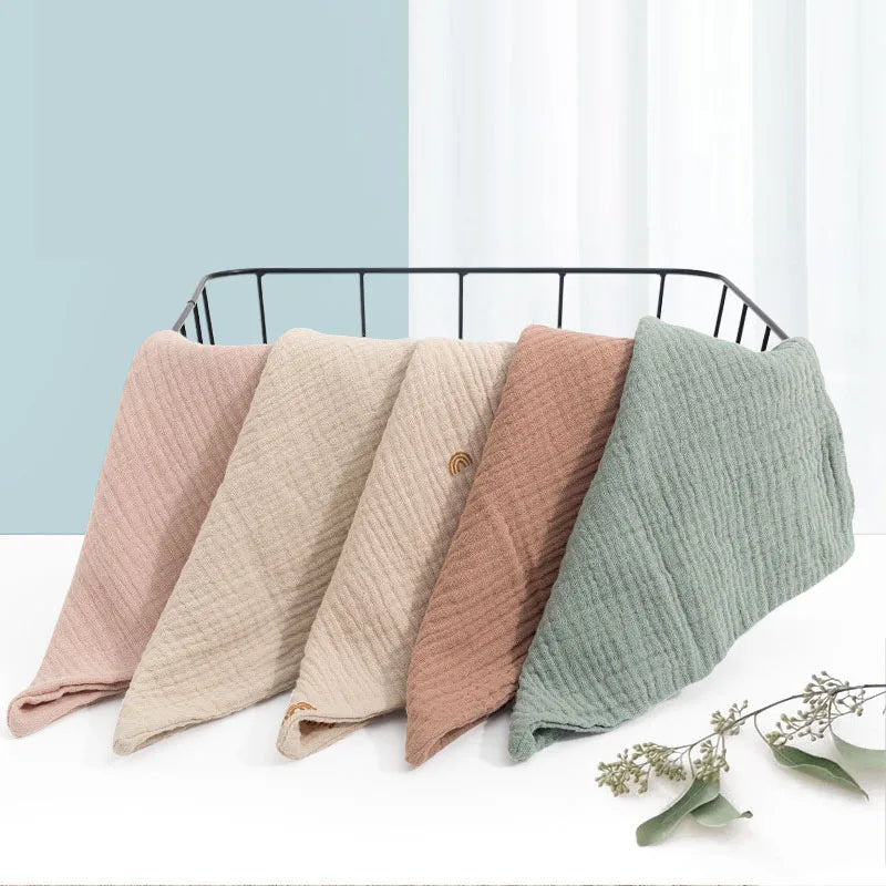 5PC Baby Towel New Born Items Stuff Muslin