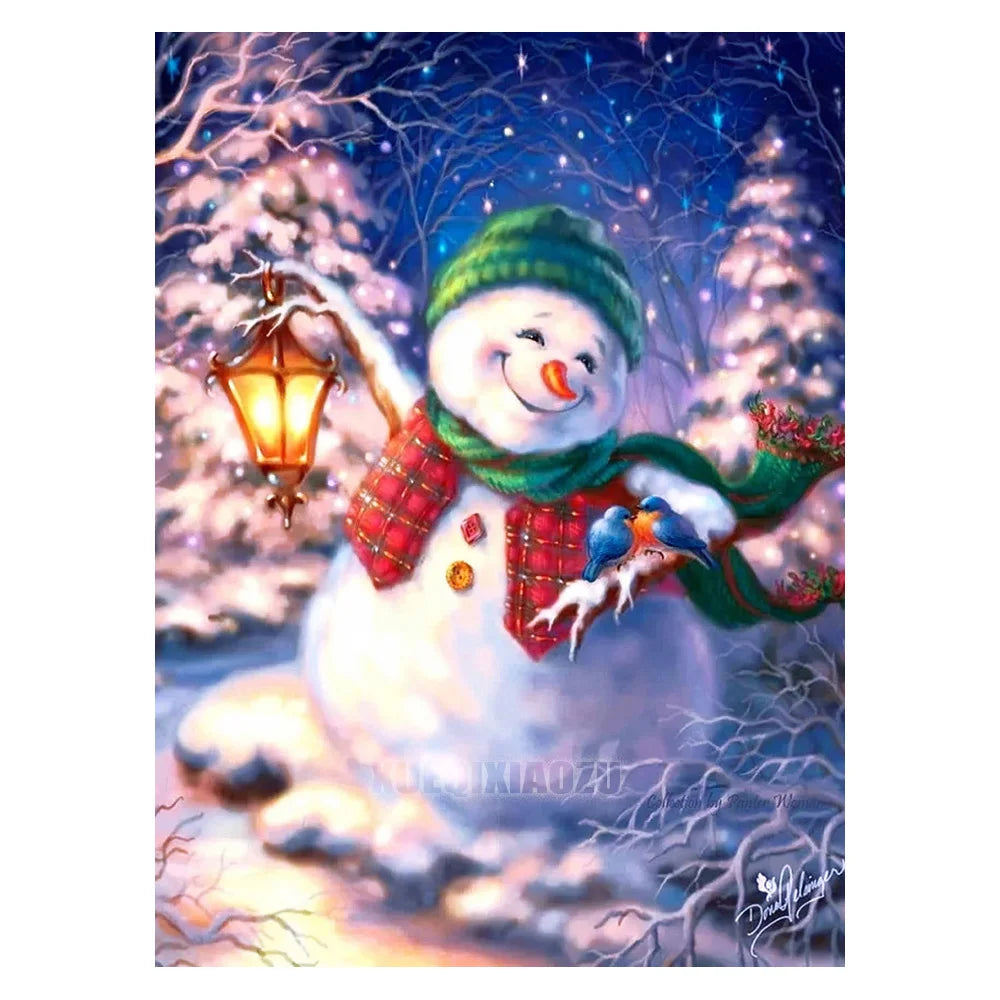 Diamond Painting Christmas Snowman Cross Stitch New Arrival