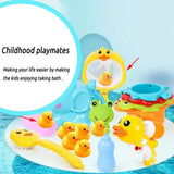 Baby Bath Toys Kids Bathtub Duck Toy Set,Kids