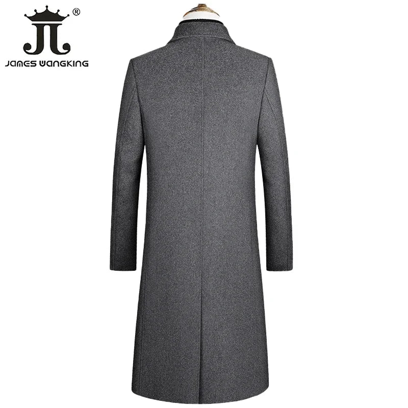 2024 Autumn and Winter Boutique Woolen Black Gray
