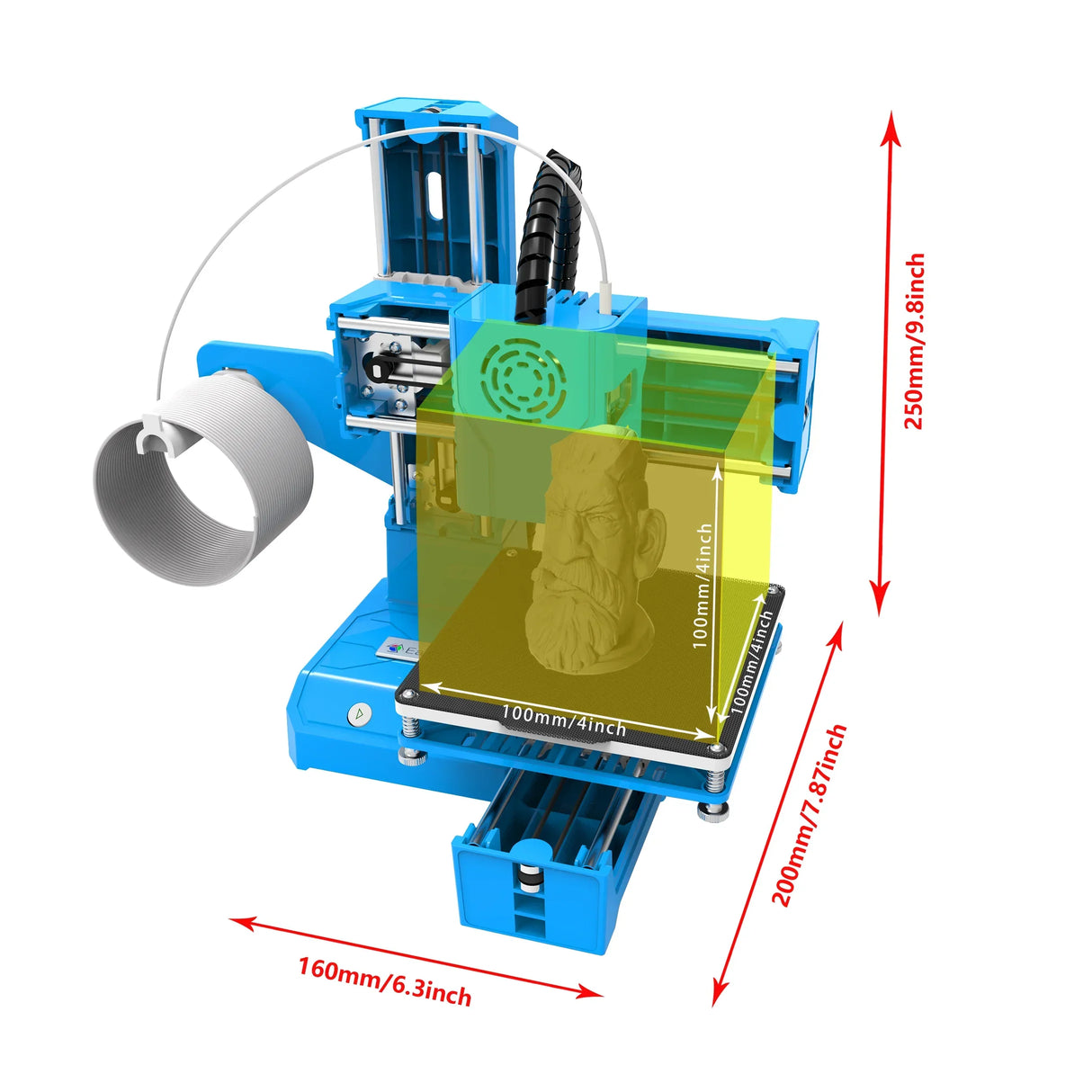 EasyThreed K9 Mini 3D Printer Easy to Use