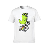 men brand t-shirts Rad Rex T-Shirt plain t-shirt