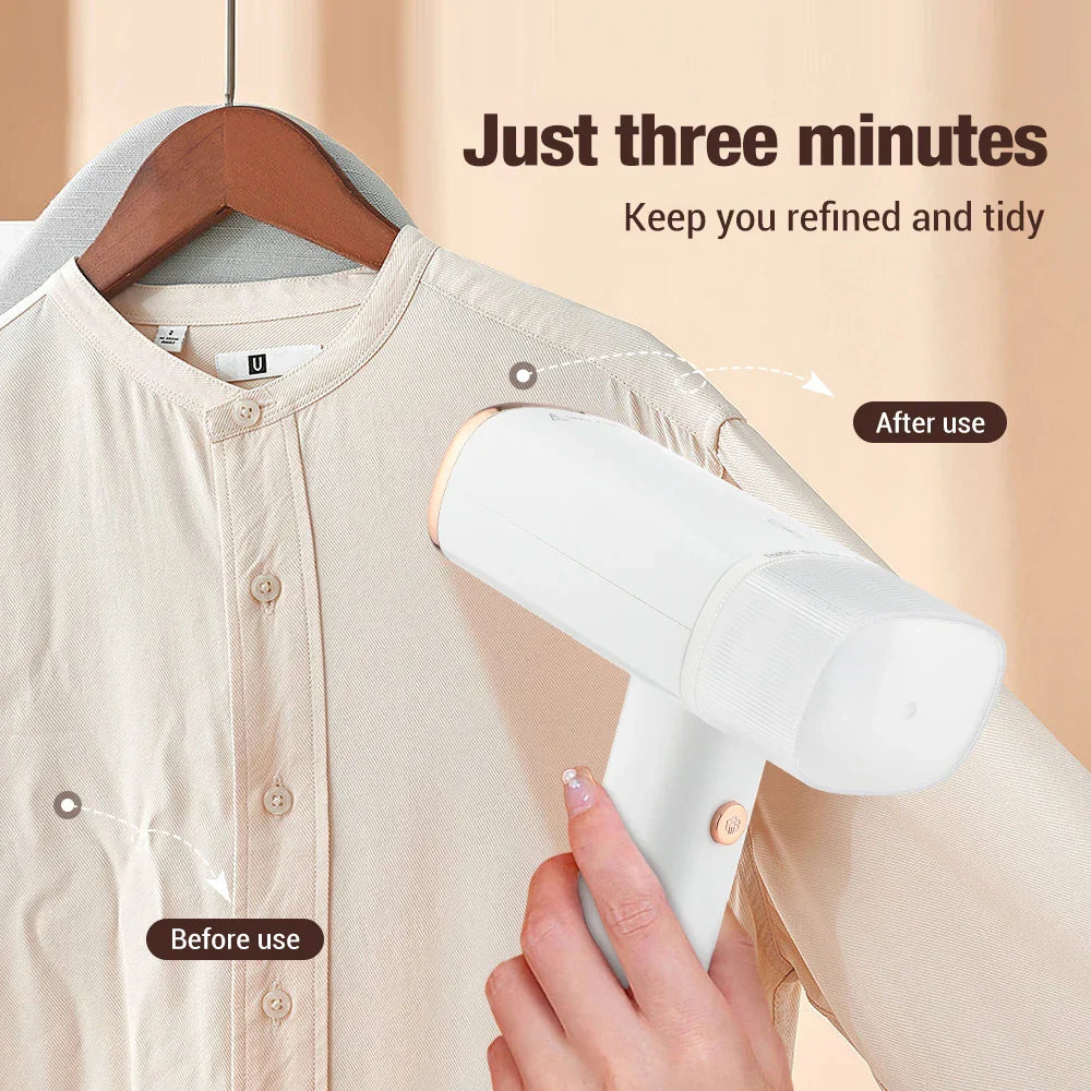 Foldable Mini Garment Steamer Steam Iron 1000W Handheld