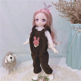 BJD Girl Dolls 30cm Kawaii Points Joint Movable